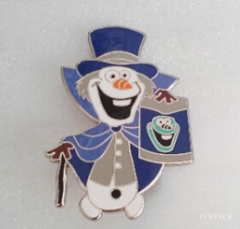 Unauthorized - Olaf as Hatbox Ghost (purple costume)