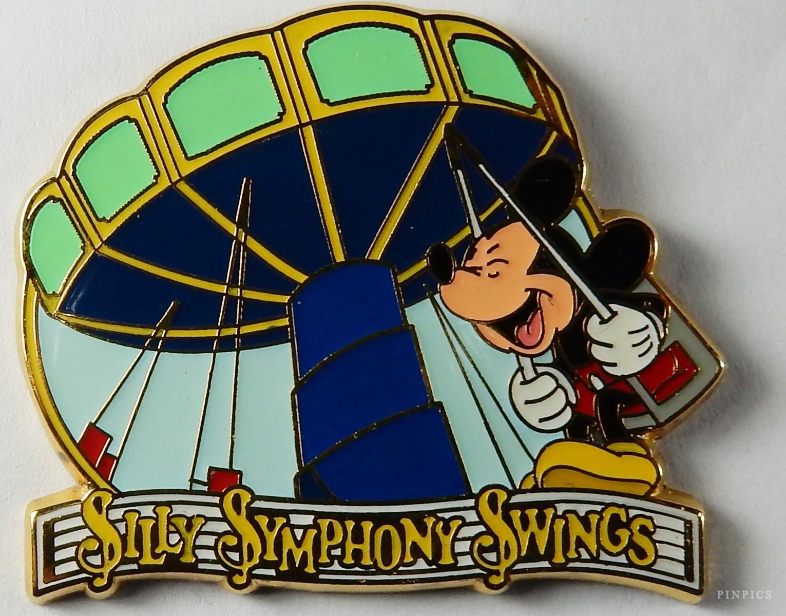 DLR - Disney California Adventure® Attraction Booster Pack - Mickey on Silly Symphony Swings Only
