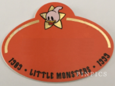 DLR - Little Monsters 1999 Name Tag