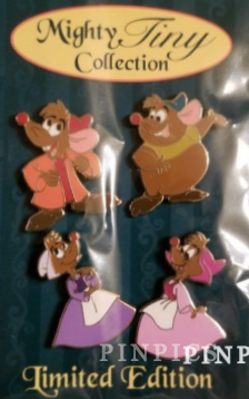 DSSH - Gus, Jaq, Suzy, and Perla - Mighty Tiny Set - Cinderella Mice Mouse