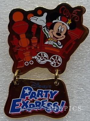 TDR - Mickey Mouse - Party Express - Dangle - TDL