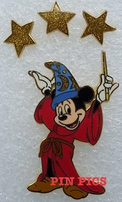 Sorcerer with Gold Stars (4 Pin Set)