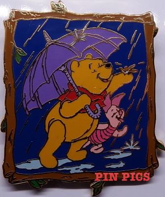 JDS - Rainy Day - Pooh & Family - Walt Disney 100th Year