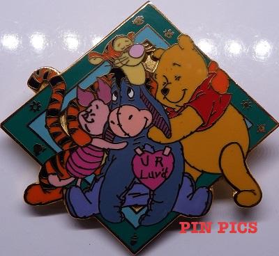 JDS - Group Hug - Pooh & Family - Walt Disney 100th Year