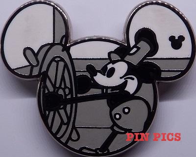 Loungefly - Steamboat Willie - Black and Gold Film Reel