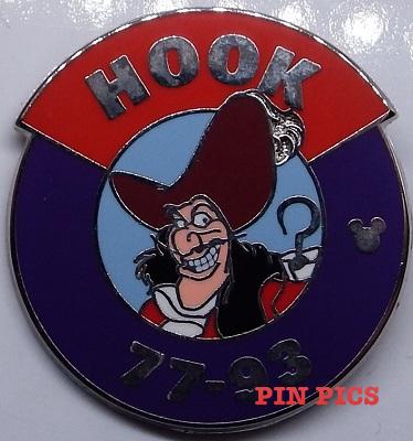 Disney Movie Club Exclusive #47 Captain Hook Peter Pan Disney Pin