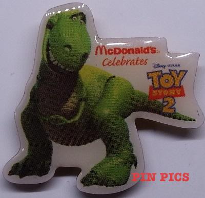 Rex Toy Story 2 McDonald's Pin