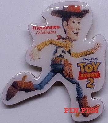 Woody Toy Story 2 McDonald's Pin