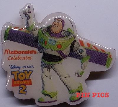 Buzz Lightyear Toy Story 2 McDonald's Pin