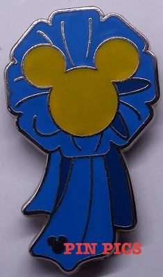 HIdden Mickey Flower Picks-Powder Blue (New Color)-Disney