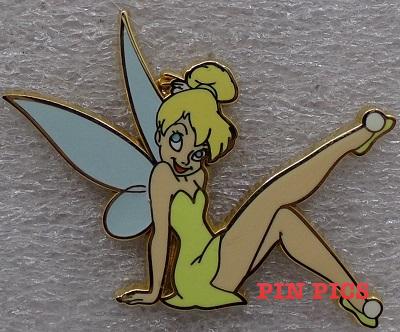 Jerry Leigh - Tinker Bell - Sitting with Right Leg Raised.