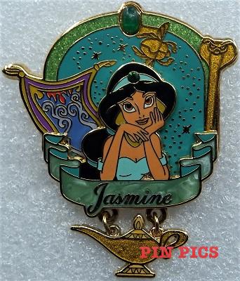 Princess Icons (Jasmine) 3D/Dangle