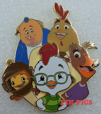 Disney Pin Lot Limited Edition Wdi Dsf Cluster Dark Tales Lion