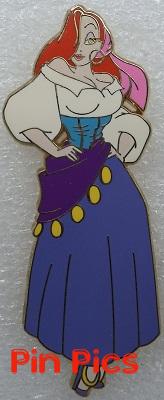 DS - Disney Shopping - Jumbo Pin Jessica Rabbit as Esmeralda Halloween Series