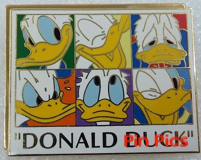 JDS - Donald Duck - 60th Birthday - Six Faces