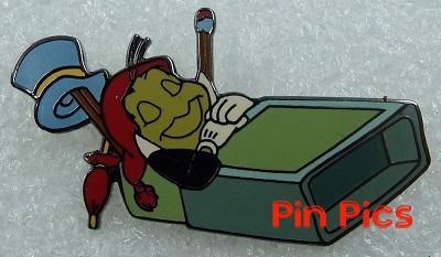 Jiminy Cricket Sleeping in a Match Box