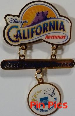 Disney DCA Annual Passholder Preview Dangle Pin