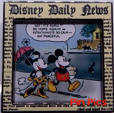 WDW - Minnie & Mickey - Disney Daily News - Comic Strip Series #1