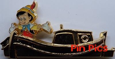 DLR - Golden Vehicle Collection - Storybook Land Canal Boats (Pinocchio)