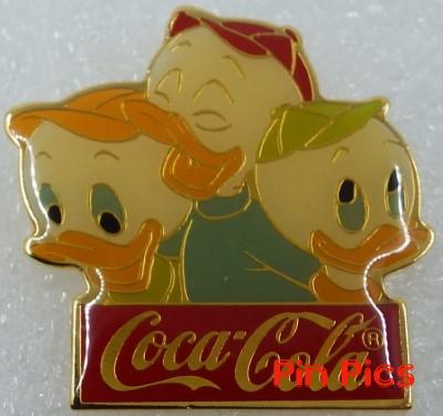 WDW - Huey, Dewey & Louie - 15th Anniversary Coca-Cola Framed Set