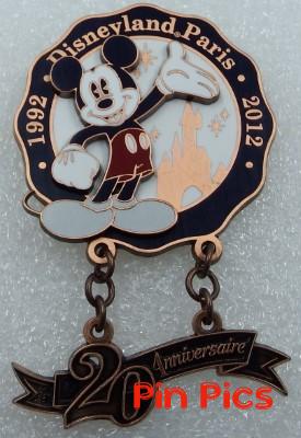 DLP - 20th Anniversary - Mickey Mouse Dangle