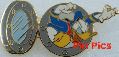 JDS - Ship Porthole - Donald Duck - Walt Disney 100th Year