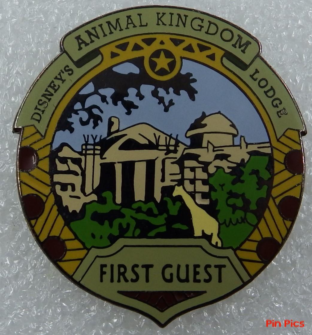 WDW - Animal Kingdom Lodge - First Guest Pin