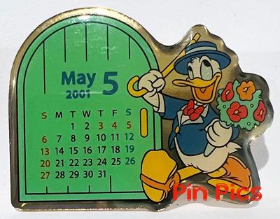 TDR - Donald Duck - May - Calendar 2001 - TDL