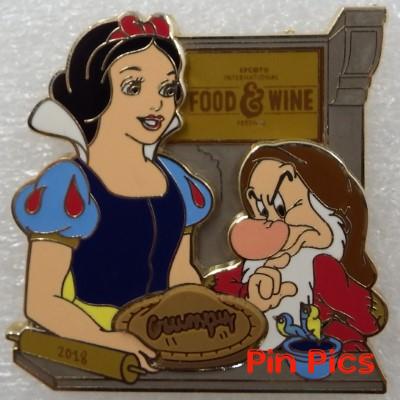 WDW - Snow White and Grumpy - Epcot Food and Wine Festival 2018