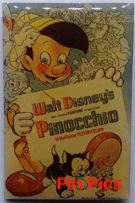 DLR - 75th Anniversary One Sheet Framed Set (Pinocchio)