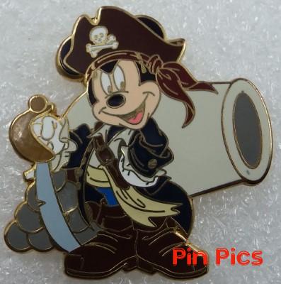 Pirates of the Caribbean Lanyard/Pin Starter Set (Pirate Mickey Mouse)