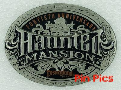DLR - Haunted Mansion 40th Anniversary Event - Logo Pin (ARTIST PROOF)