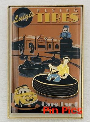 WDI - Luigis Flying Tires - Attraction - Poster 