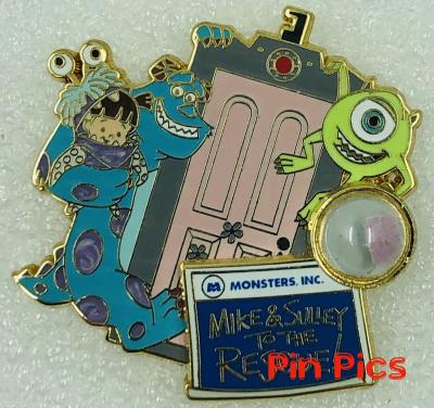 Disney Mike & Sulley to the Rescue! - Sulley, Mike, and Boo Pin