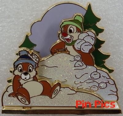 DS - Winter Diorama Series - Chip and Dale