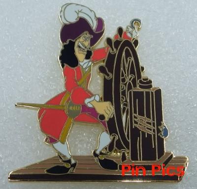 Disney Halloween Party Mystery Pin - Villains - Captain Hook - Chaser