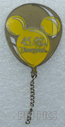 DLR - 45th Anniversary Balloon Series (Yellow) Annual Passholder Exclusive
