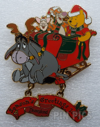 DLR - Passholder Exclusive - Season's Greetings 2004 (Pooh & Friends)