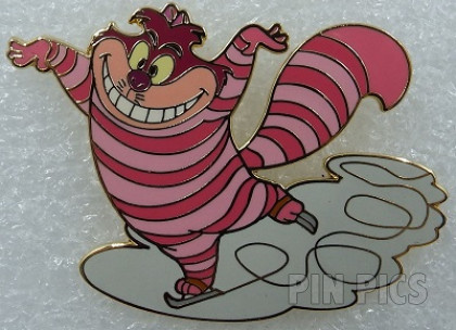 DS - Cheshire Cat Iceskating - Alice in Wonderland- Snow