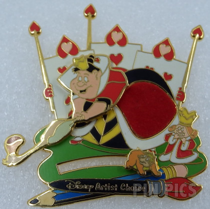 WDW - Queen of Hearts - Epcot - Around Our World Pin Event Artist Choice