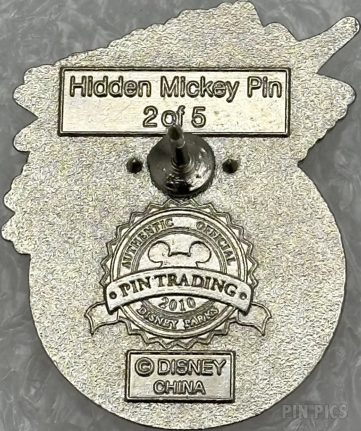 75089 - DL - Minnie Mouse - Christmas Ornament - Hidden Mickey 2010