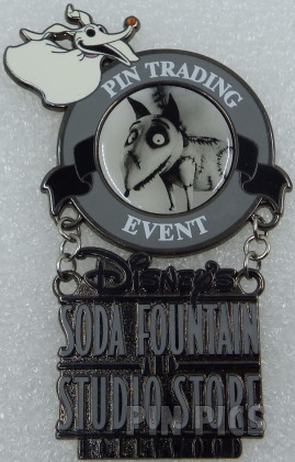 DSF - Zero and Sparky - Pin Trading Event - Logo - NBC - Frankenweenie