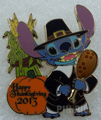 2013 Happy Thanksgiving - Pilgrim Stitch