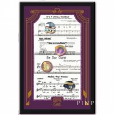 WDW - Imagination Gala - Framed Set - Celebration of Songs