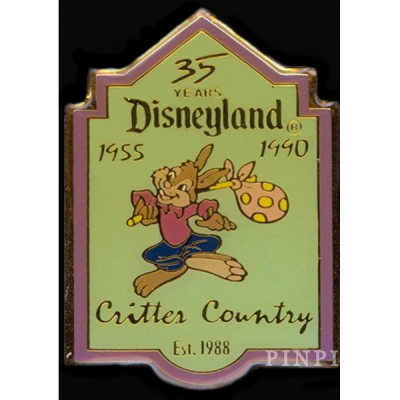 DLR - Cast Member 35th Anniversary Shield Set (Critter Country)