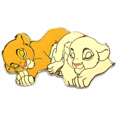 Acme-Hotart - Family Portrait 1 - Simba and Nala Cubs Gold