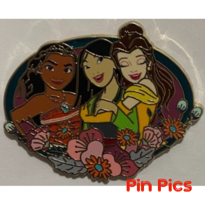 Princesses - Moana & Mulan & Belle - Booster