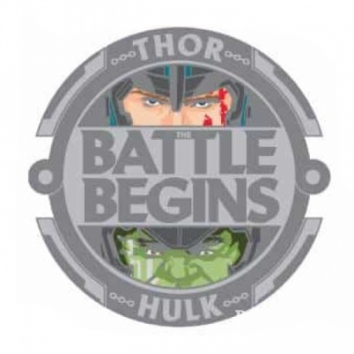 Disney Marvel Pin - Thor Ragnarok - Thor and Hulk