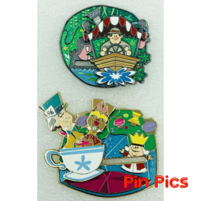 Disneyland Castle Disney Princess Tea Party Completer Pin Set - Disney Pins  Blog