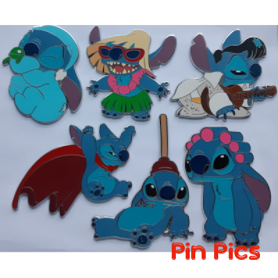 DLP - Stitch - Pin Trading Time - Set